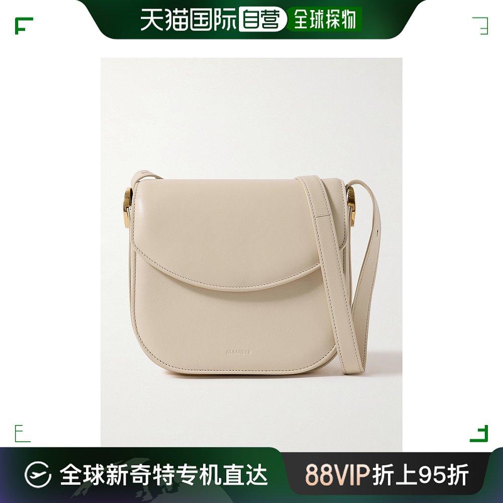 香港直邮潮奢 Jil Sander吉尔桑达女士 Leather shoulder bag