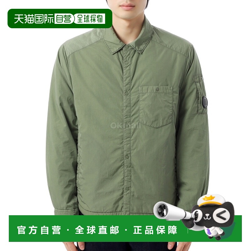 韩国直邮CP COMPANY Chrome-R 镜头纽扣衬衫 (19CMOS088A 005904G