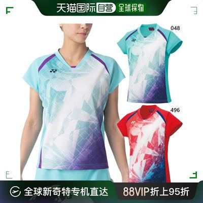 日本直邮YONEX 女式比赛衬衫短袖吸汗防紫外线 YONEX 20787