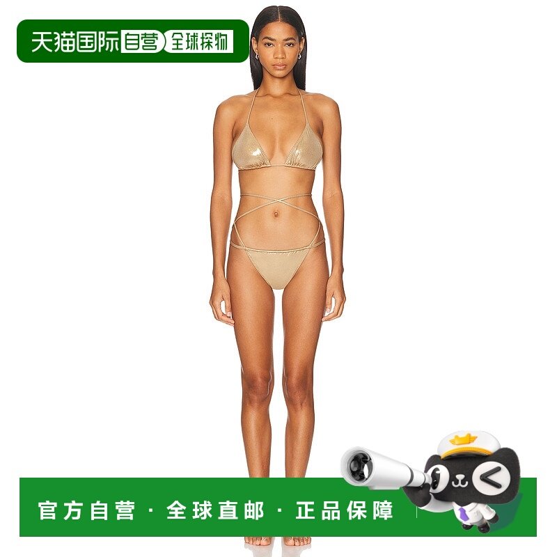 1h可退 香港直邮NORMA KAMALI 诺玛 卡玛丽 女士 十字交叉比基尼,女士内衣/男士内衣/家居服,女三角裤,淘宝优惠券,粉丝福利购,淘宝优惠卷