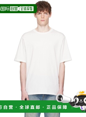 1h可退 香港直邮AMIRI 男士 灰白色 Bleach Bandana Patch T 恤 A