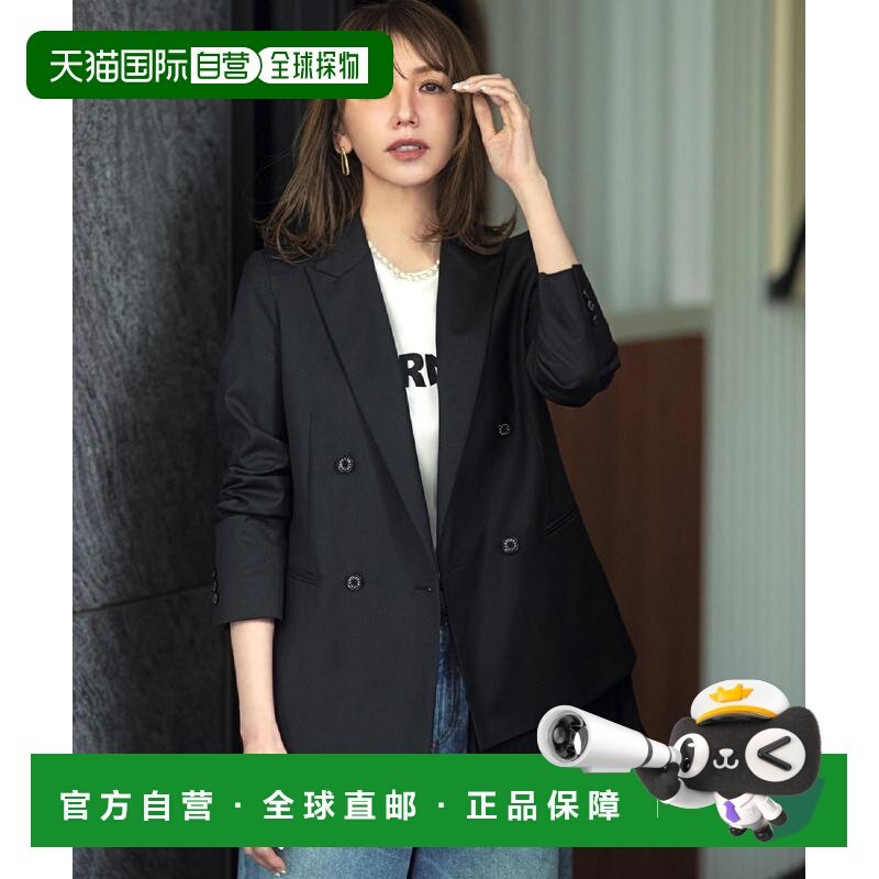 1h可退 日本直邮DRESSTERIOR 女士 修身双排扣西装外套 085440152,女装/女士精品,短外套,淘宝优惠券,粉丝福利购,淘宝优惠卷