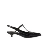 Miu 徽标高跟凉鞋 5I309E055F035