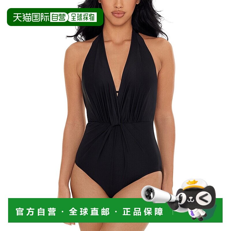 自营 magicsuit魔法套装Joelle One Piece-黑色 美国奥莱直发泳衣