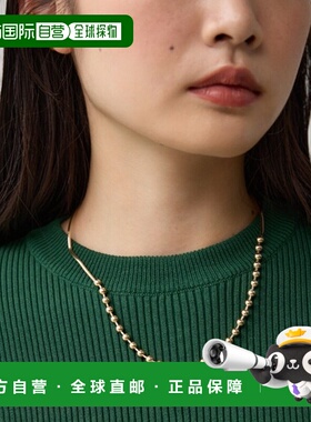 日本直邮AZUL BY MOUSSY 女士球链混合款项链 250HAT56361K