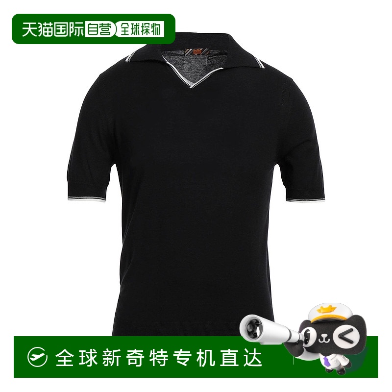 1小时内可退 香港直邮潮奢 Hōsio 男士 毛衣 black黑色 舒适时尚
