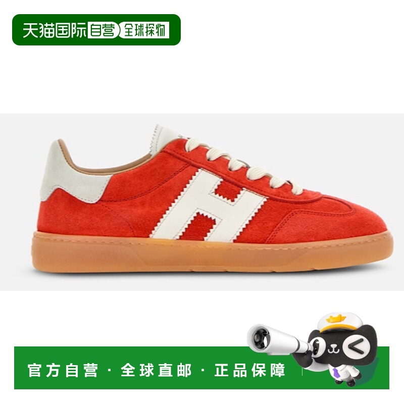 1h可退 香港直邮HOGAN 女士运动鞋 HXW6470FB60PJQ0CA4 SS2025 红