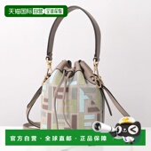 单肩包 女士提花 MINI TRESOR 日本直邮FENDI AUPI MON 8BS093