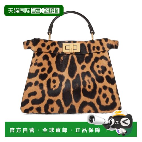 香港直邮FENDI 女士手提包 8BN327AVQ5F0A6E CO 花色 Peekaboo Mi