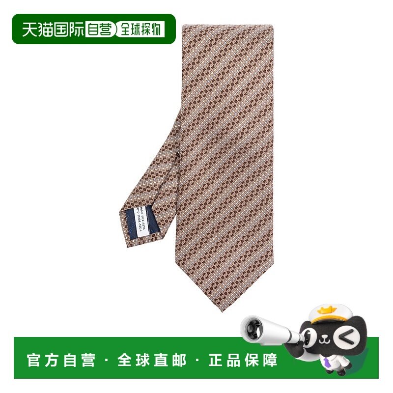 1h可退 香港直邮SALVATORE FERRAGAMO 男士领带 351258784214 AW2,童装/婴儿装/亲子装,领带,淘宝优惠券,粉丝福利购,淘宝优惠卷