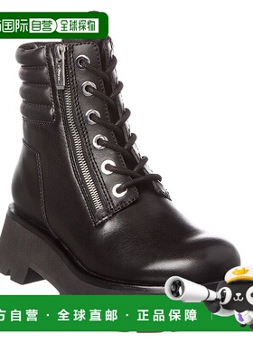 自营 3.1 Phillip Lim Kate 凸纹鞋底双拉链皮靴 - 黑色 美国奥莱