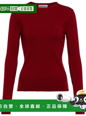 香港直邮Gabriela Hearst 女士 Brin 罗纹针织羊毛毛衣 001321