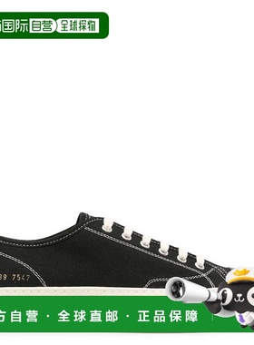 自营 common projects常见项目锦标赛帆布低帮运动鞋-黑色 美国奥