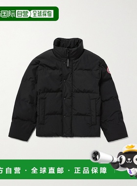 1h可退 香港直邮Canada Goose 加拿大鹅 男士 Bayview Logo-Appli