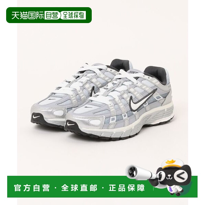 韩国直邮Nike P-6000 时尚舒适耐磨 低帮跑步鞋 男款 银灰耐克