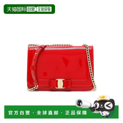 香港直邮Salvatore Ferragamo Vara蝴蝶结单肩包 21G878