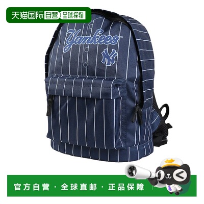 日本直邮MLB Junior Ecom 纽约洋基队制服图案背包 90193115 藏青