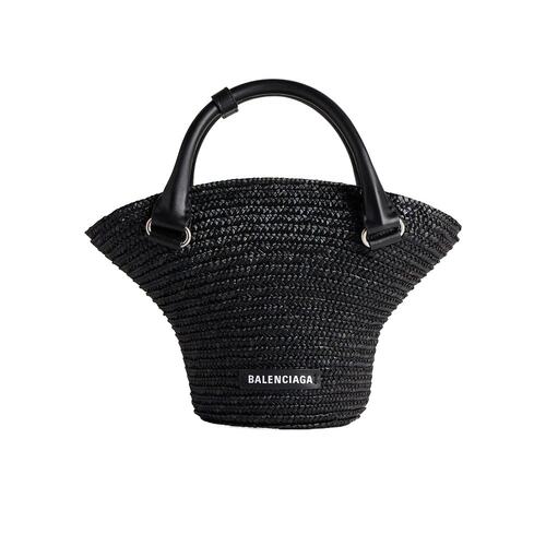 Balenciaga 巴黎世家 女士 沙滩迷你托特单肩包 7441392AAG0