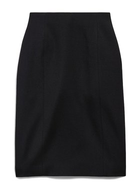 BALENCIAGA 女士半身裙 814083TPT241000 SS2025 黑色