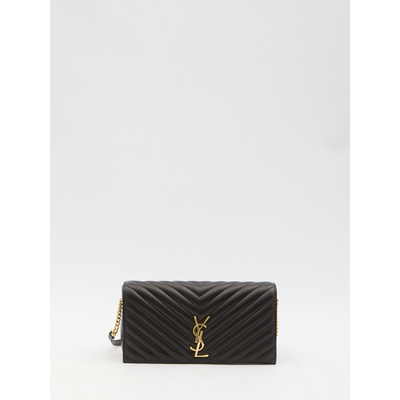 SAINT LAURENT 女士斜挎包 6606181ELX11000 CO 黑色