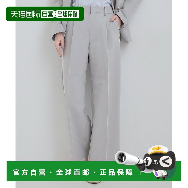 1h可退 日本直邮SHOO・LA・RUE 女士 宽松直筒 西装长裤 双口袋设计,女装/女士精品,休闲裤,淘宝优惠券,粉丝福利购,淘宝优惠卷