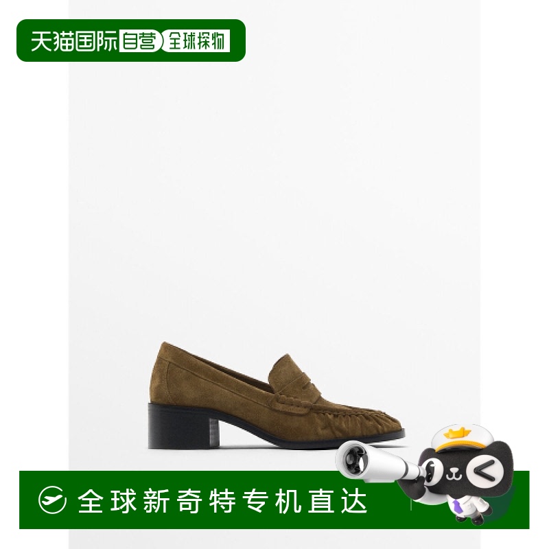 1h可退 韩国直邮massimo dutti  乐福鞋一脚蹬