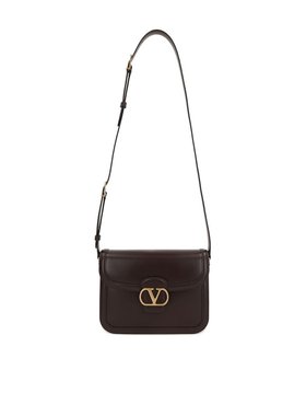 VALENTINO 男士单肩包 YB0R15UHFREL AW2025 棕色 翻盖单肩包