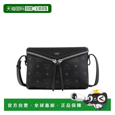 香港直邮MCM 女士斜挎包 MWSEAAK04BK AW2025 黑色 DIAMANT 3D VI