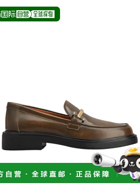 香港直邮Tod's 圆头乐福鞋单鞋一脚蹬皮鞋 XXW20L0JO70SHA小皮鞋