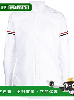 香港直邮THOM BROWNE 男士衬衫 MWL150EF0313100 AW2025 白色