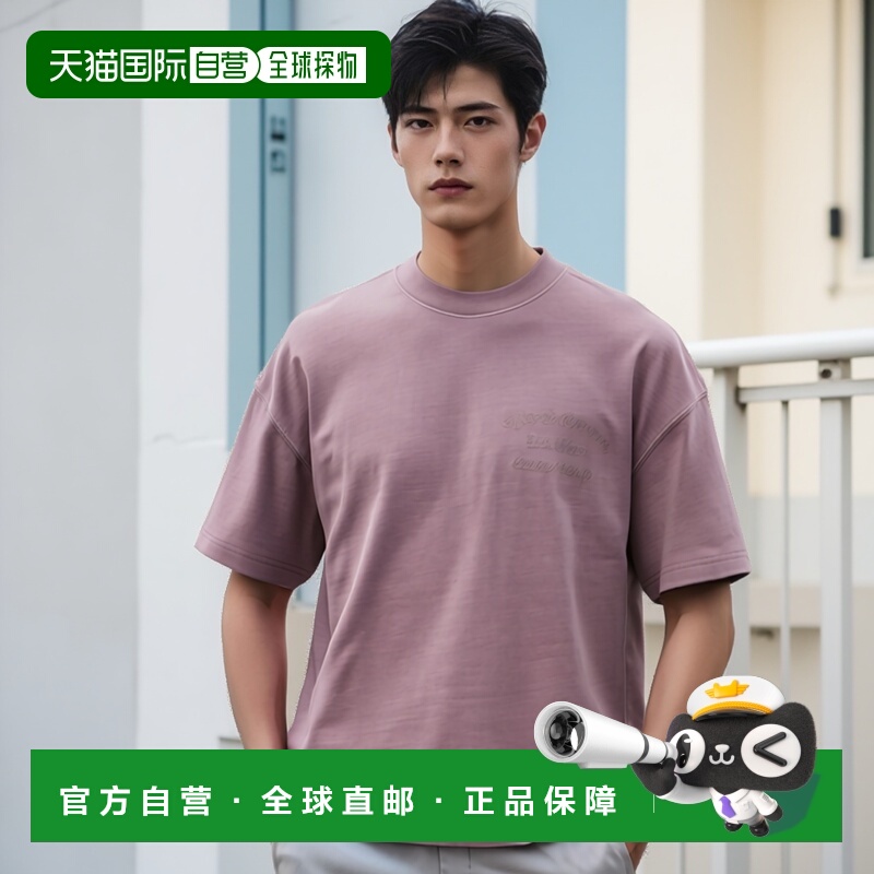 1h可退 欧洲直邮carhartt wip 男士 上装T恤短袖宽松印花同款简约