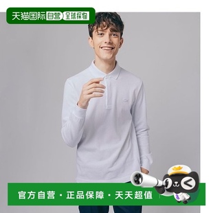 时尚 比翼设计长袖 POLO衫 简约风格 日本直邮LACOSTE 1h可退 男士