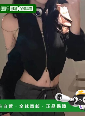 1h可退 日本直邮NOVESSEL 男女同款 大胆肩部设计 扣链装饰 上衣