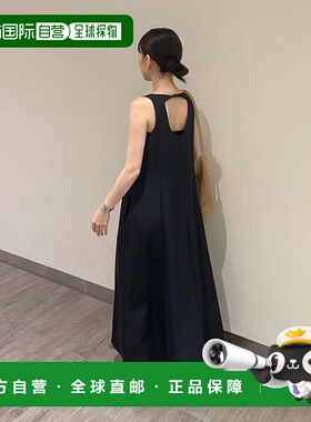 日本直邮Mila Owen 干触缎面纯色连衣裙 [M05014EW033811]裙子