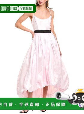 自营 Hutch Diana Midi连衣裙-粉红色 美国奥莱直发长裙