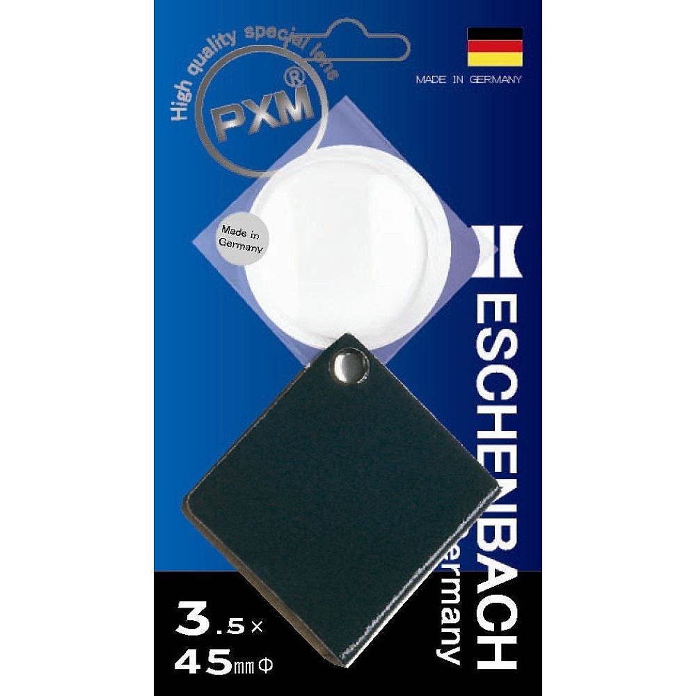 日本直邮宜视宝Eschenbach口袋便利放大镜3.5倍德国制黑色