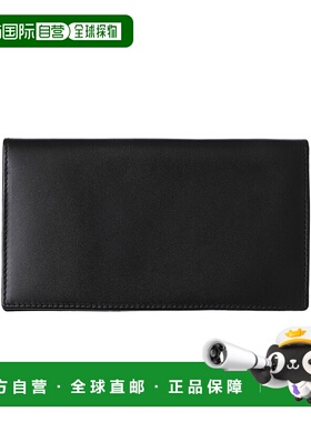 日本直邮ETTINGER ST806AJR 男士女士通用长钱包 黑色 紫色 本革