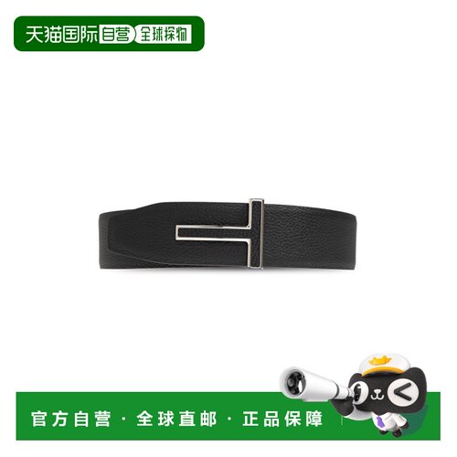 1h可退 香港直邮TOM FORD 男士腰带 TB248LCL237SNAA CO 黑色 双