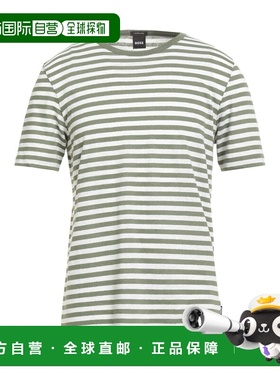香港直邮BOSS 波士 男士 T恤 green绿色 舒适时尚