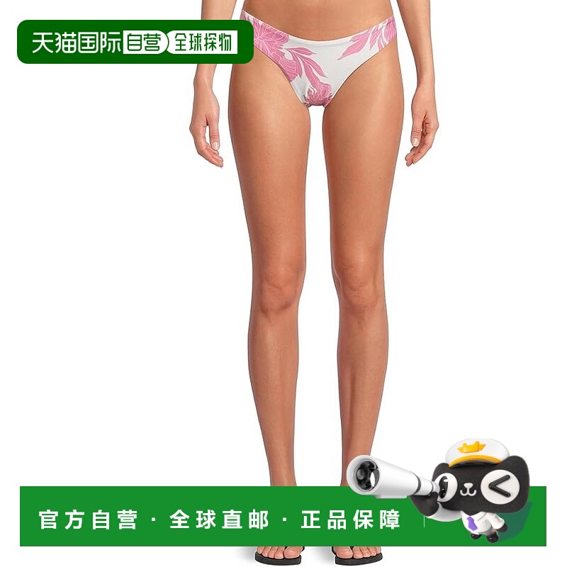 自营 l spaceL*Space Rocky比基尼底女式植物学花卉低层海滩BUU26