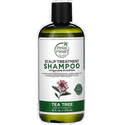 香港直邮Petal Fresh佩特斯头皮护理洗发水茶树香滋养237ml正品