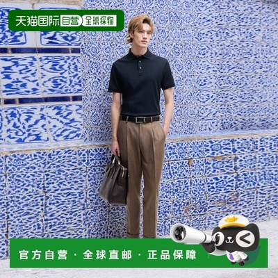 自营 bossRegular-fit polo shirt in mercerized Italian cotton