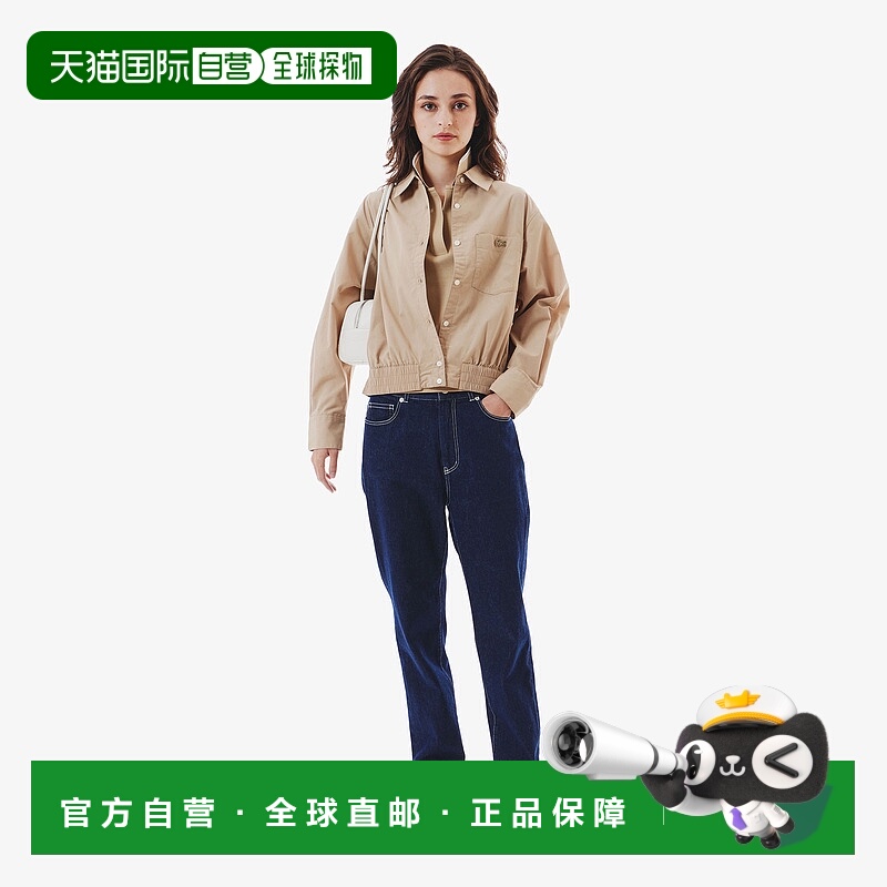 日本直邮【日本直邮】LACOSTE法国鳄鱼女款休闲裤HF008J-166