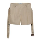 Prada 棉斜纹布百慕大短裤 P231IK14ZGSOOO