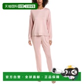 2pc pink Pajama 自营Sanctuary Set Shirt Pant 美国奥莱直