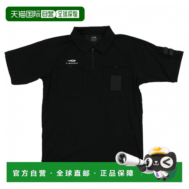 日本直邮TIGORA 男士足球/五人制足球裁判半袖衬衫 TR-8SW1742RFH,运动服/休闲服装,运动POLO衫,淘宝优惠券,粉丝福利购,淘宝优惠卷