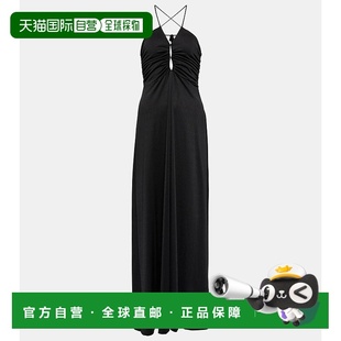 针织长款 香港直邮GANNI Crêpe 女士 连衣裙 甘尼