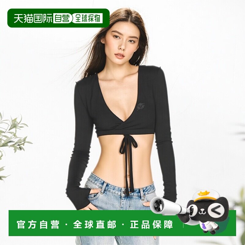 韩国直邮BADBLOOD 女士女装T恤连体泳衣Ego Long Sleeve Wrap Top