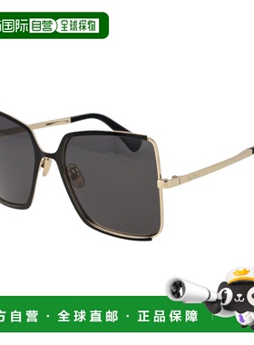 自营Max Mara Metal Women's Sunglasses - black 美国奥莱直发