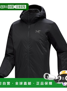 自营 加拿大直发始祖鸟ATOM HOODY男阿童木防风连帽冲锋衣棉服
